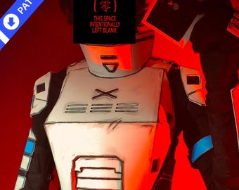 SIGNALIS LSTR Chestplate Armour Cosplay Blueprint and Guide