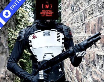 SIGNALIS ADLR Chestplate Armour Cosplay Blueprint and Guide