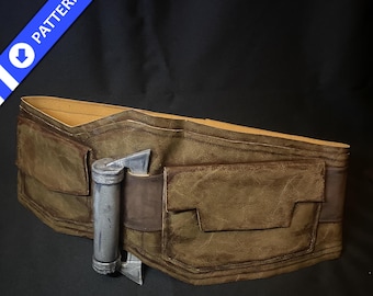 Ekko Arcane Firelight Belt Cosplay Pattern