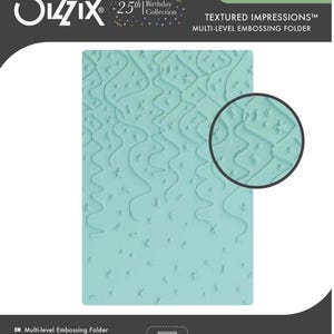 Party Time Multi-Level Embossing Folder By Eileen Hull