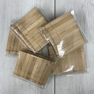 Small Wooden Clothespins