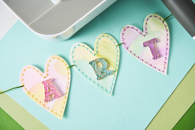 Sizzix Nora Alphabet Thinlits av Eileen Hull bild 2