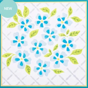 Painterly Blooms & Background Thinlits die image 2