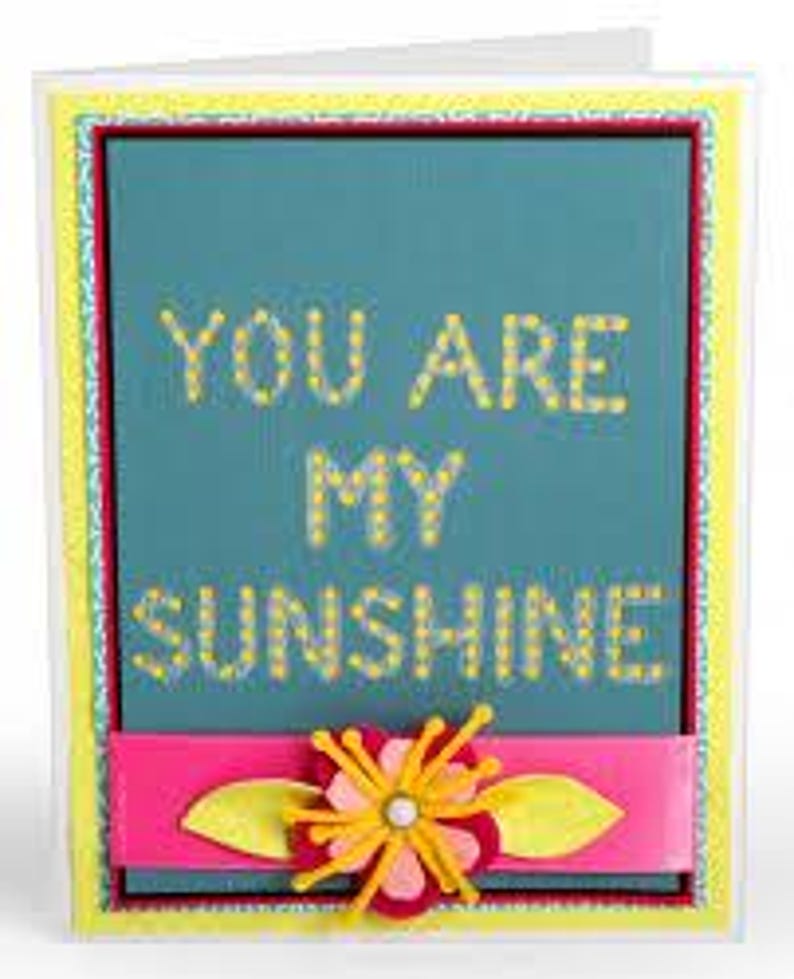 Thinlits Word Stitchlits bild 1