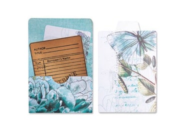 Thinlits Library Pocket, ATC Card & Tab