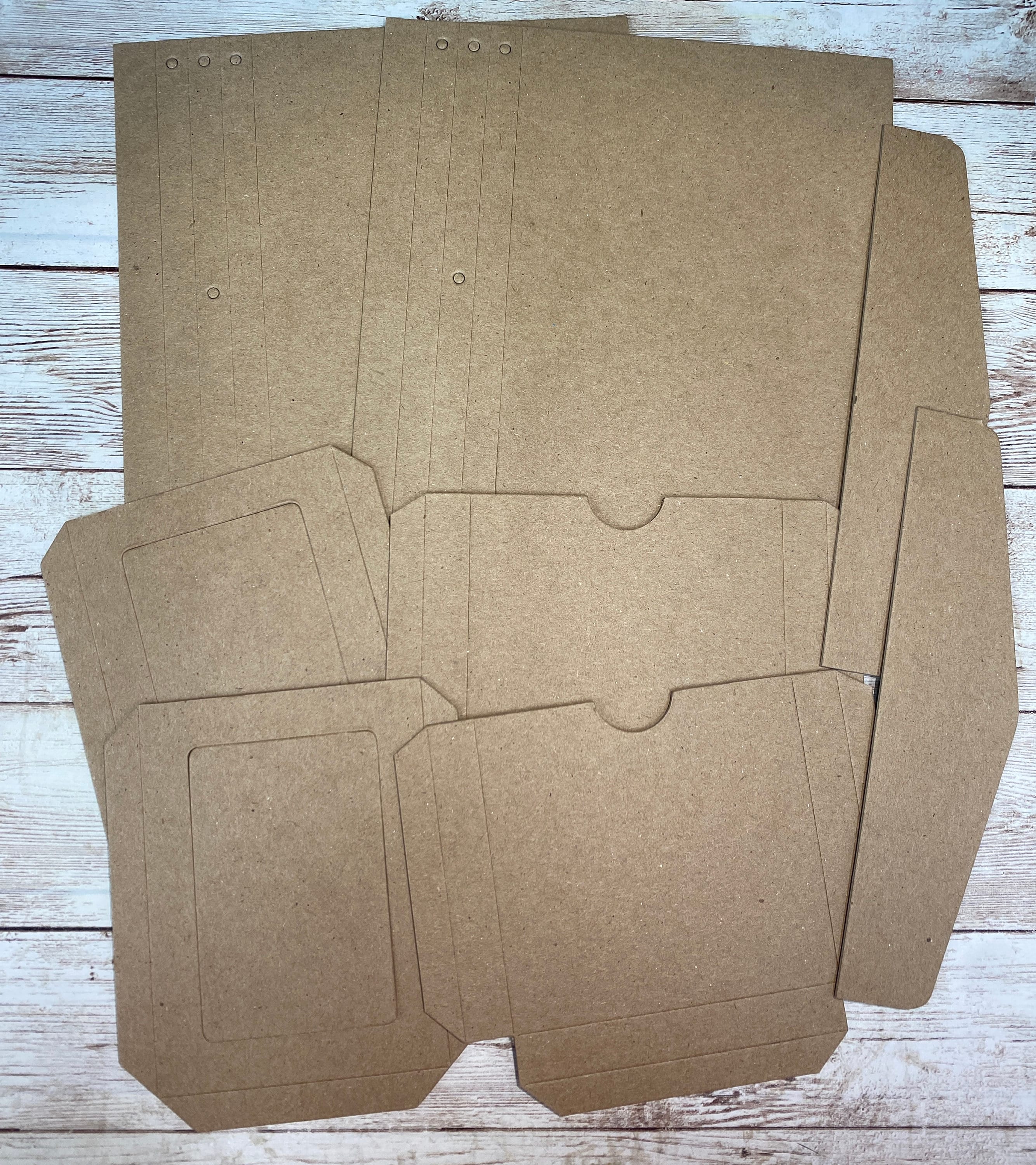 Frame Pocket Journal Precut From Chipboard - Etsy UK Frame Pocket