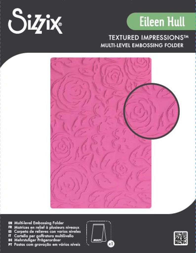Sizzix Watercolour Bouquet Multi Level Embossing Folder - Etsy