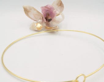 Collar con orquídea natural De Laurasia