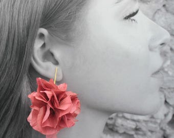 Pendientes de flores preservadas Promesa