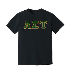 Alpha Signa Tau Sorority Comfort Colors Griechisches Buchstaben-T-Shirt