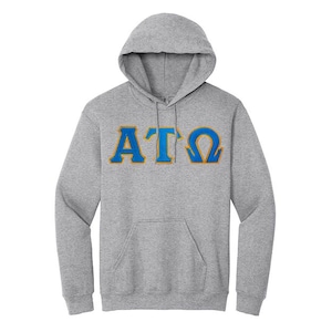 Alpha Tau Omega Bruderschafts-griechischer Buchstabe Hoodie