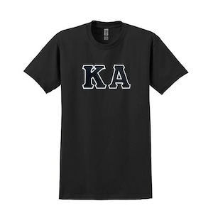 Kappa Alpha Fraternity Greek Letter T-shirt