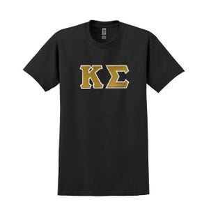Camiseta con letras griegas de la fraternidad Kappa Sigma
