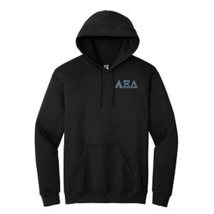 Alpha Xl Delta Sorority Gestickter griechischer Buchstaben Hoodie