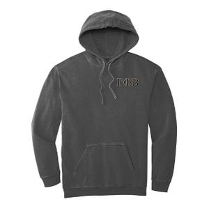 ga Phi Beta Sorority Comfort Colors Besticktes Sweatshirt mit griechischem Brief