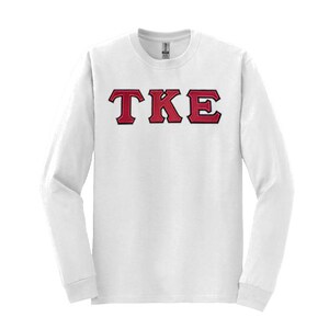 Tau Kappa Epsilon Brüderlichkeit griechischer Buchstabe Langarm T-Shirt
