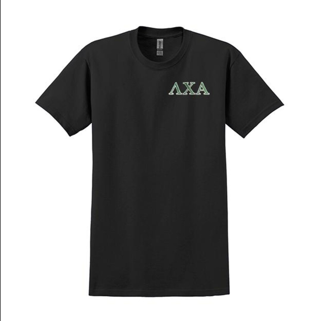 Lambda Chi Alpha Fraternity Embroidered Greek Letter T-shirt - Etsy