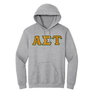 Alpha Omega Tau Sorority griechischer Buchstabe Kapuzenpullover