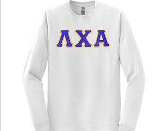 Lambda Chi Alpha Fraternity Greek Letter Long Sleeve T-shirt