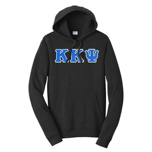 Kappa Kappa Psi Brüderlichkeit PREMIUM Sweatshirt mit Kapuze aus griechischem Brief
