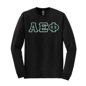 Alpha Epsilon Phi Sorority Greek Letter Long Sleeve T-shirt
