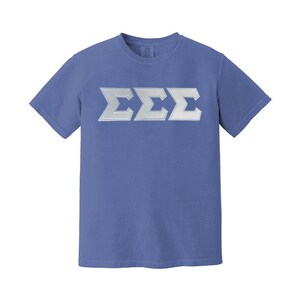 Signa Sigma Sorority Comfort Farben griechisches Buchstaben-T-Shirt