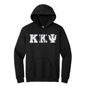 Kappa Kappa Psi Bruderschaft besticktes Sweatshirt mit griechischem Buchstaben