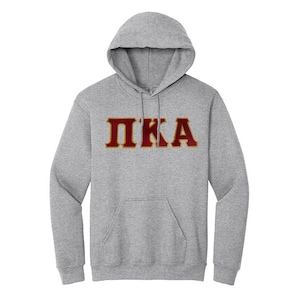 Pi Kappa Alpha Fraternity Greek Letter Hoodie