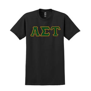 Alpha Sigma Tau Sorority Greek Letter T-shirt