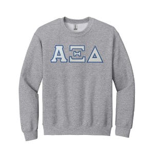 Alpha Xl Delta Sorority griechischer Brief Rundhals-Sweatshirt
