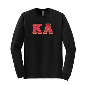 Kappa Alpha Fraternity Greek Letter Long Sleeve T-shirt