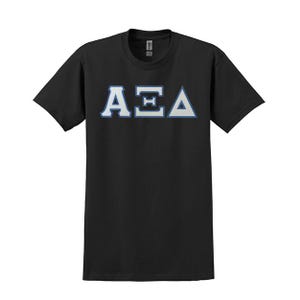 Alpha Omega Sorority griechischer Buchstabe T-Shirt