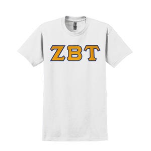 Zeta Beta Tau Brüderlichkeit griechischer Buchstabe T-Shirt