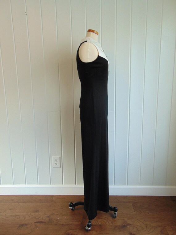 70s tuxedo style jumpsuit size XS - image 9
