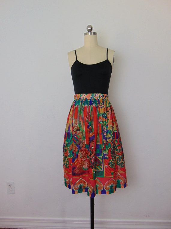 Vintage indian cotton skirt - Gem Vintage indian cotton skirt - Gem