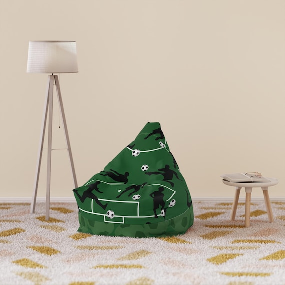 Football Field Bean Bag Chair Cover Waterproof Polyester Sports