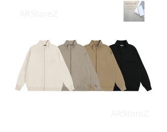 Essentials Zip up Hoodie Modern Design