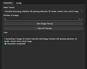 AI Photo Generator – Stock-Ready Image Creator Using OpenAI DALL·E API