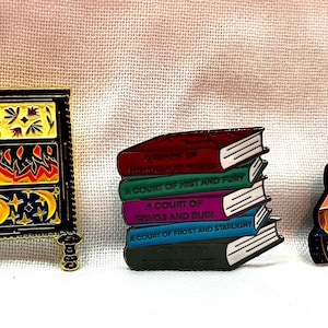 ACOTAR Enamel Pins - Collectables - Feyre Archeron - Bookish - BookTok
