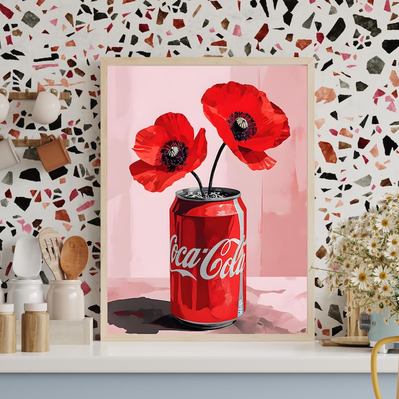 Coca Cola Decor Etsy