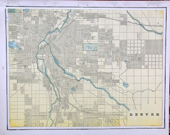 Colorado Tray Map - Etsy