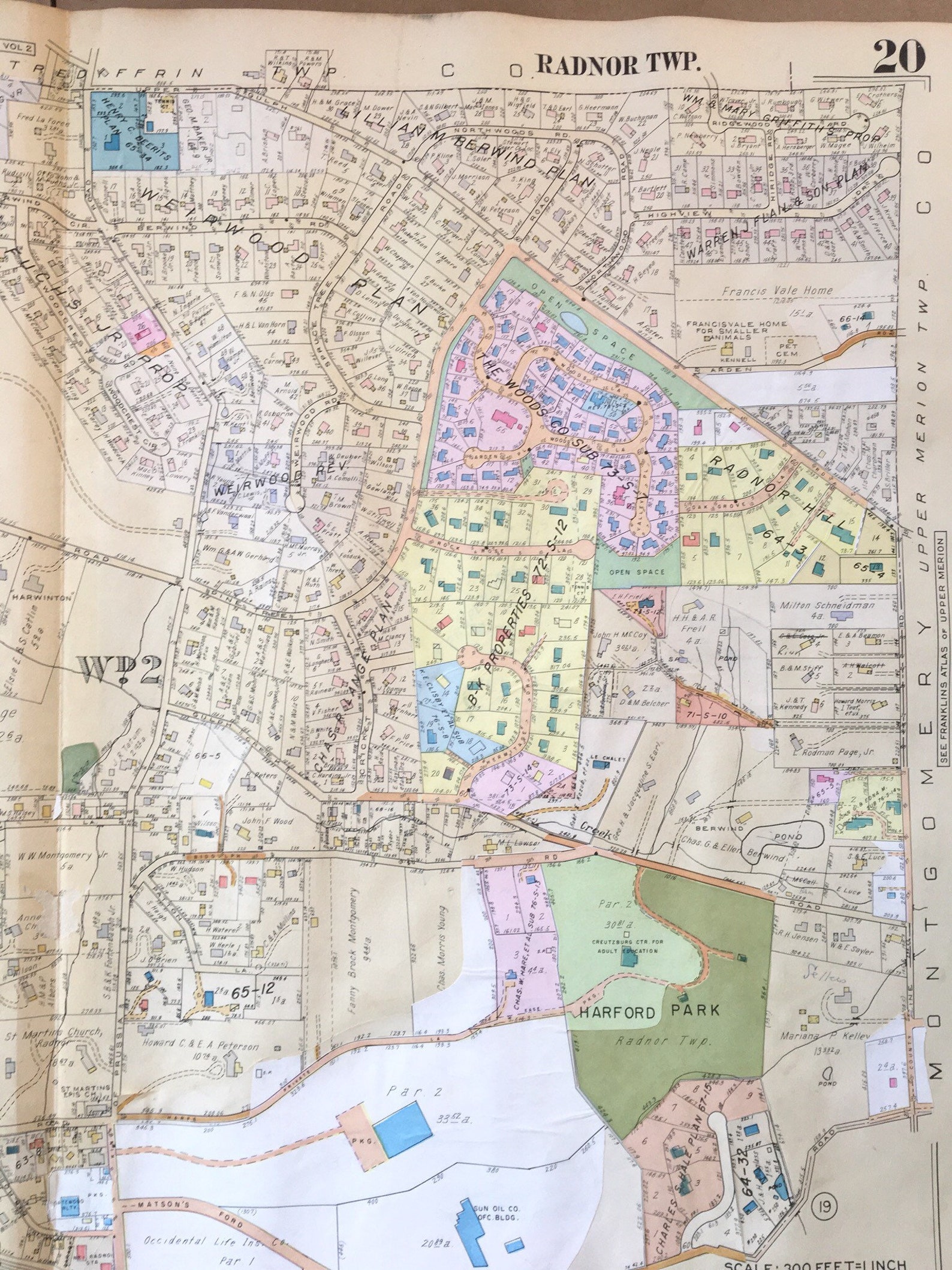 radnor township school district map radnor township school district map