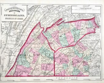 Franklin County Pa Property Mapper Franklin County Pa | Etsy