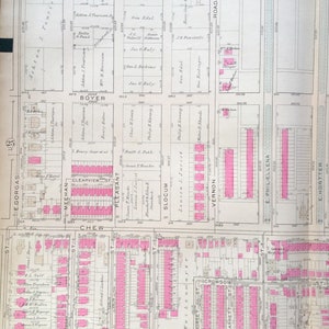 Mount Airy Map, East Mount Airy Map, 1923 Original City of Philadelphia ...