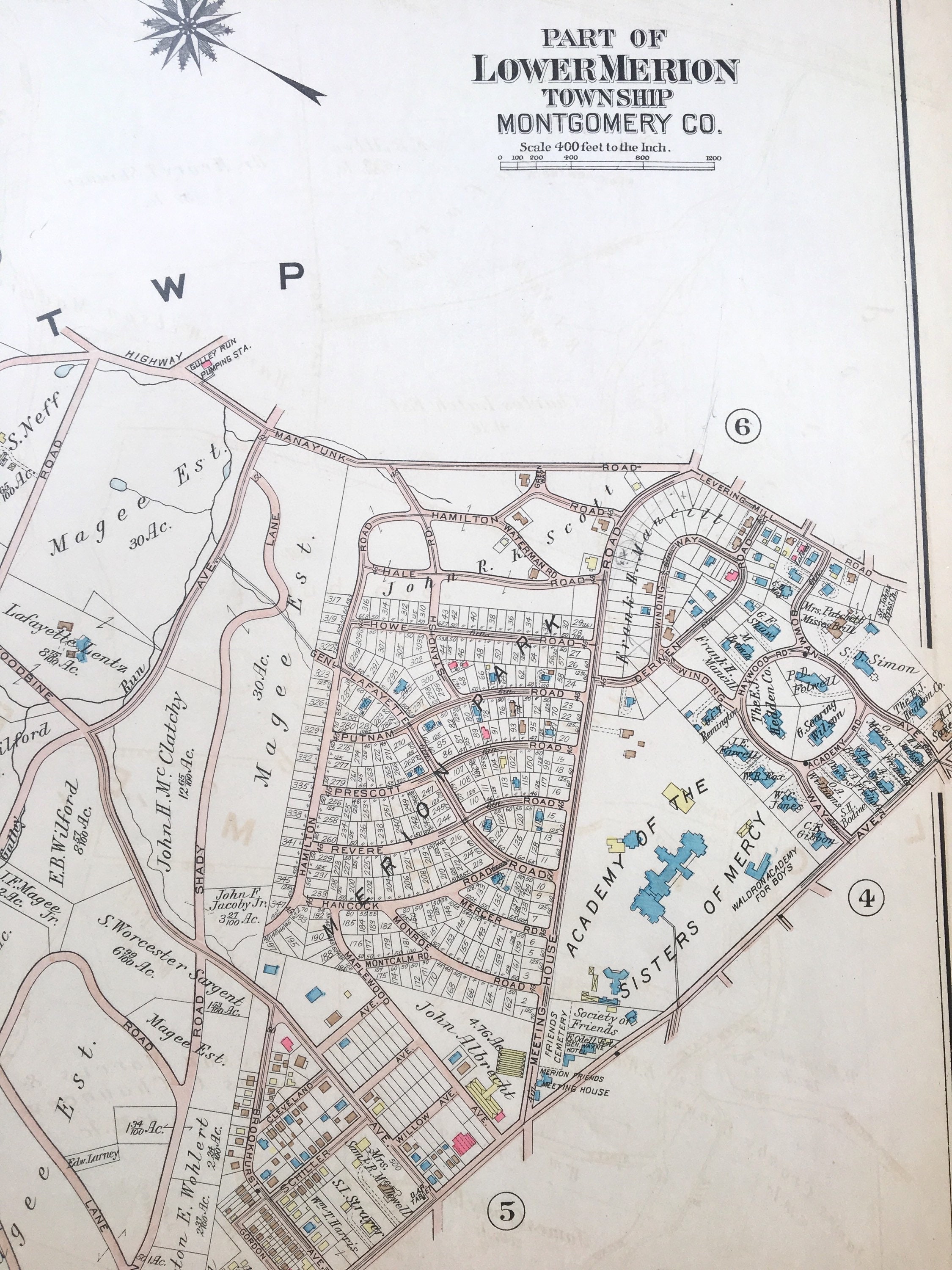 Penn Valley Map Original 1926 - Il Fullxfull.1617598895 Hjqy