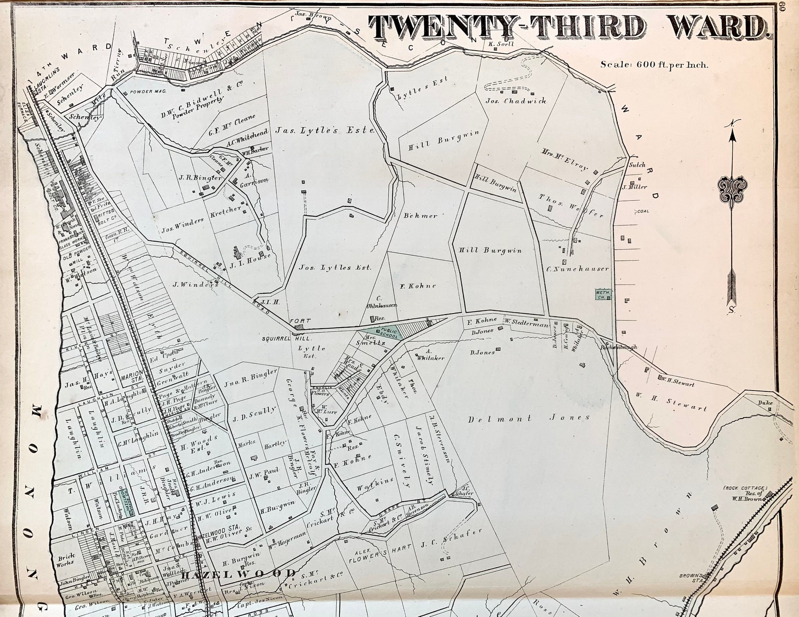 Hazelwood Map Original 1872 Pittsburgh Atlas Glenwood Glen Etsy hazelwood-map-original-1872-pittsburgh-atlas-glenwood-glen-etsy