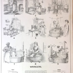 Antique Hand Crank Wash Machine With Wringer Primitive Laundry