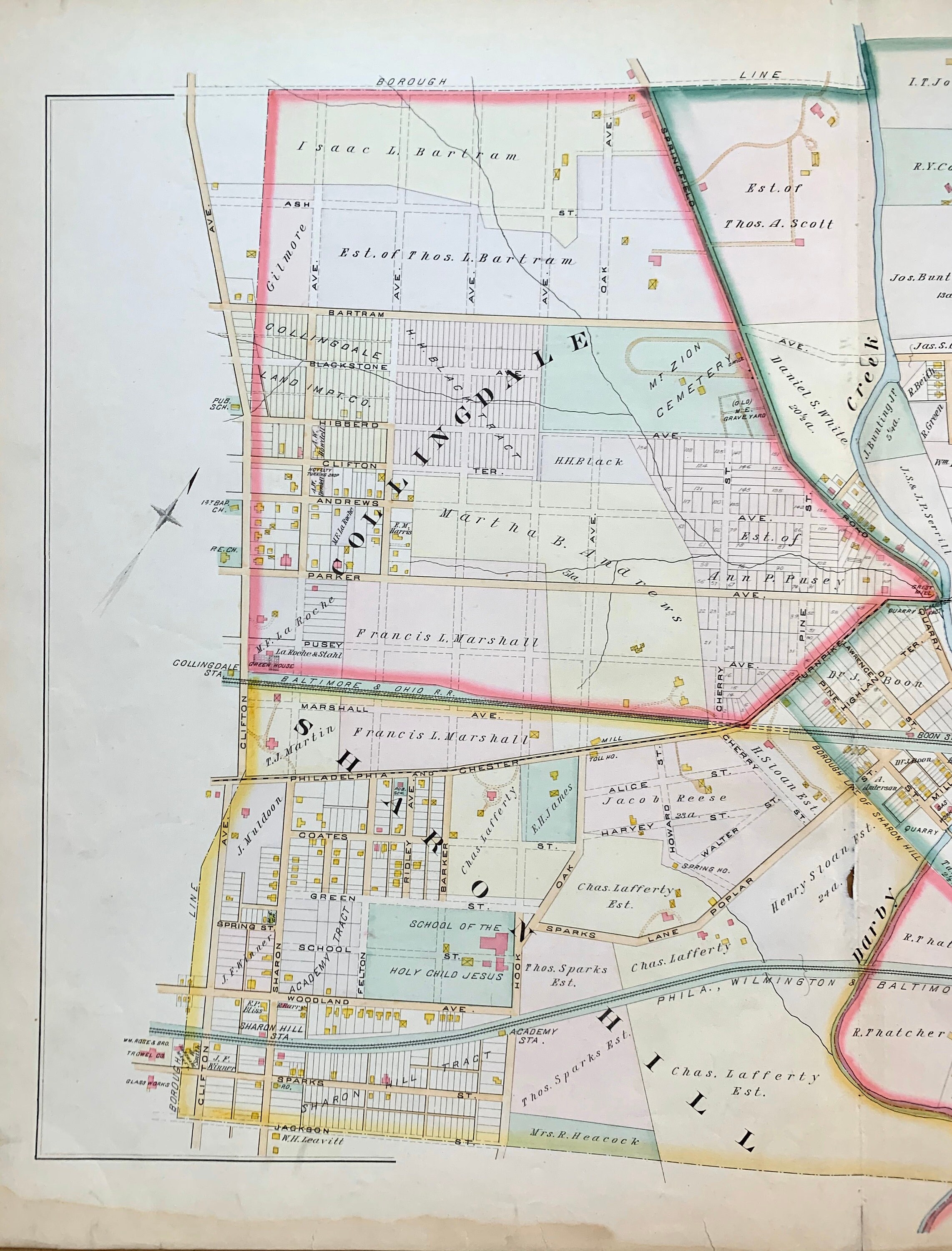 Upper Darby Zip Code Map United States Map