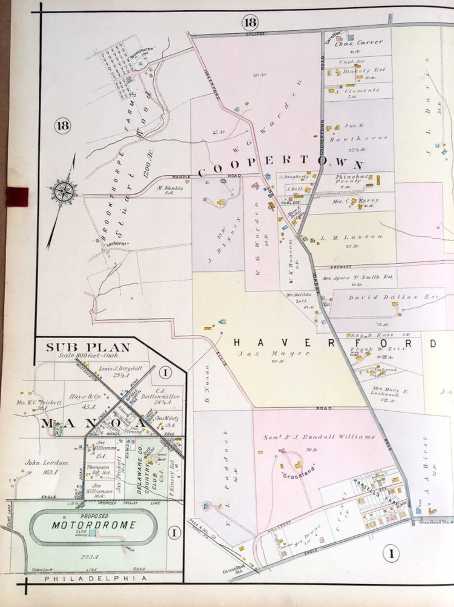 haverford township, housing devleopers in the 1920 haverford township, housing devleopers in the 1920