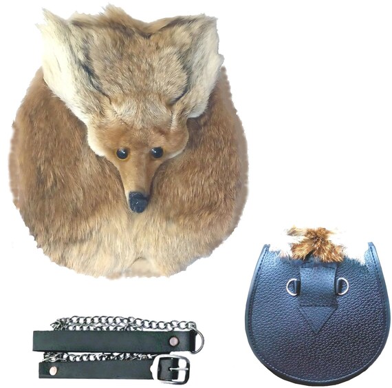 fox head sporran
